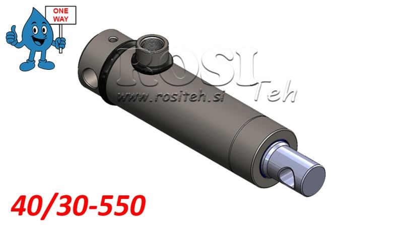 SIŁOWNIK HYDRAULICZNY MONO 40/30-550