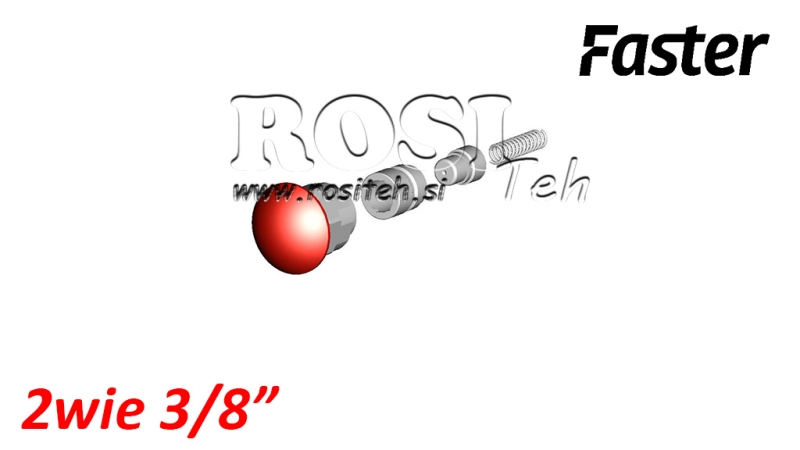 PULSANTE DI SICUREZZA PER MULTI-FASTER 3/8 2VIE PARTE FISSA