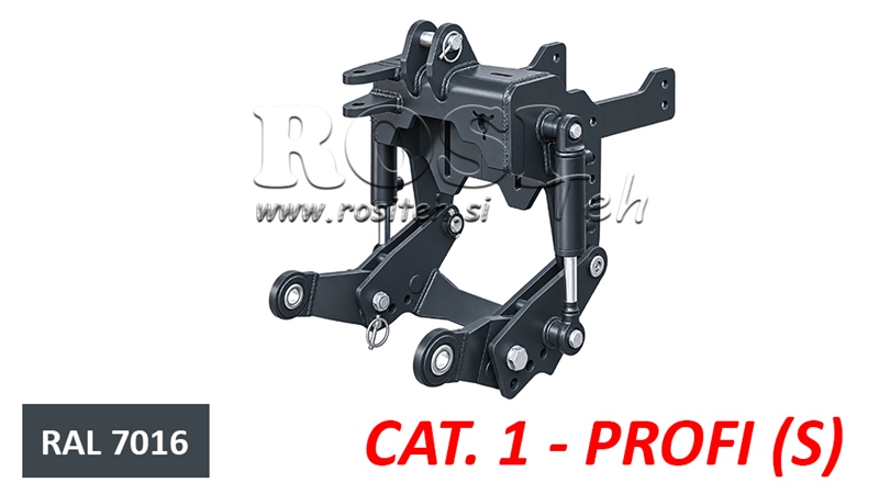 UNIVERZALNI KIT PREDNJA ČELNA HIDRAULIKA CAT. 1 - PROFI STANDARD ZA TRAKTOR 800 KG