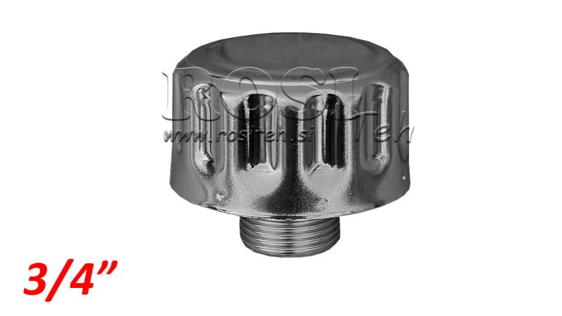 METAL FILLER CAP WITH 3/4