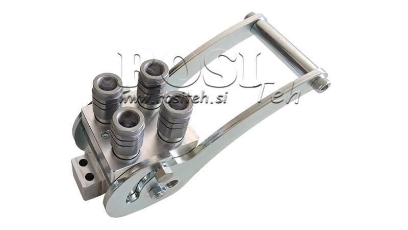 MULTI-FASTER CSATLAKOZÓ 4-irányú BSP1/2 TELJES ÚJ TÍPUS