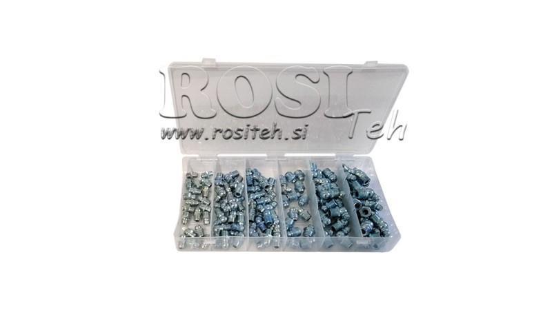 SET DI ACCESSORI PER LUBRIFICAZIONE (100 pz)