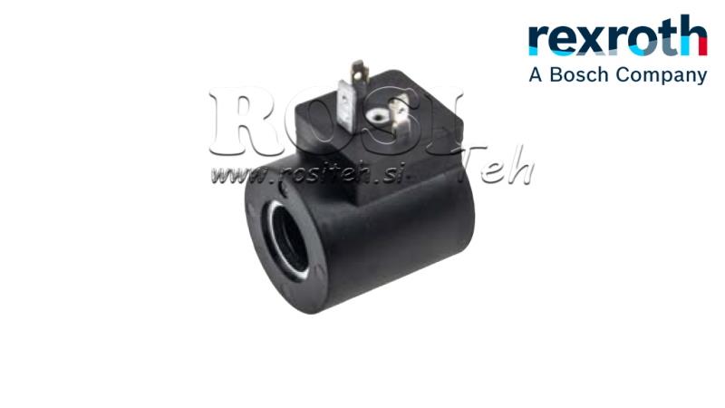 ELEKTROMÁGNESES TEKERCS 24V DC - fi 15.75mm-41mm IP65