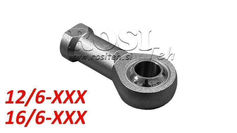 DI MONTAGE FÜR PNEUMATISCHEN ZYLINDER PCAI 12/6-16/6 (M6x1)