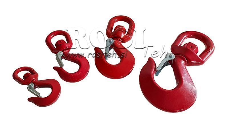 SWIVEL HOOK WITH EYE 2000 kg
