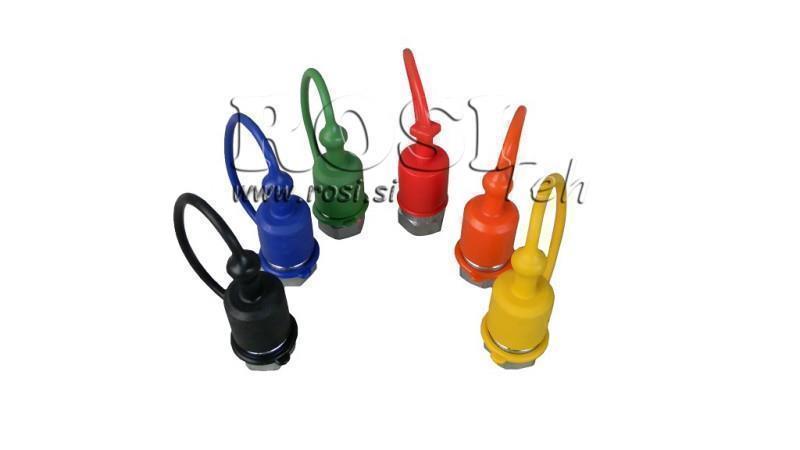 ZAŠTITNI GUMENI KAPAK NARANDŽASTI - MUŠKE BRZE SPOJNICE