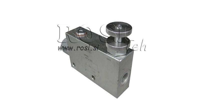 PRIORITÄTSVENTIL VPR3 3/8 offene Leitung