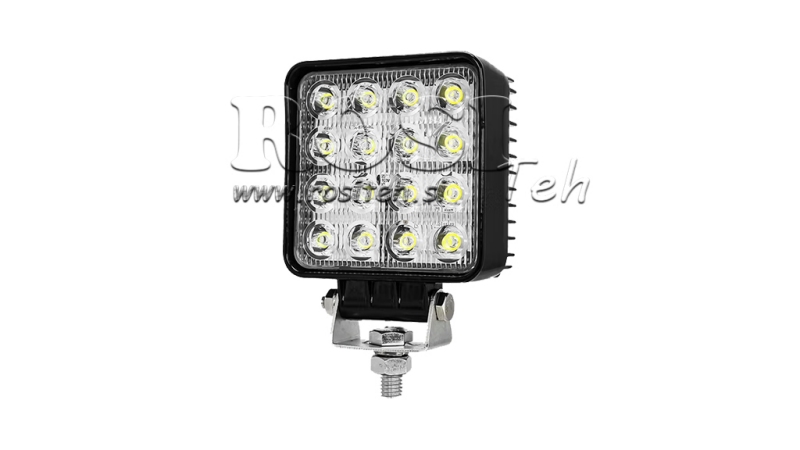 LED ΕΡΓΑΣΙΑΚΟ ΦΩΣ - ΦΩΣ 16 LED 48W 12V-24V
