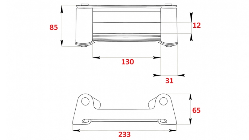 ROLLING GUIDE FOR STEEL CABLE DWM 8000