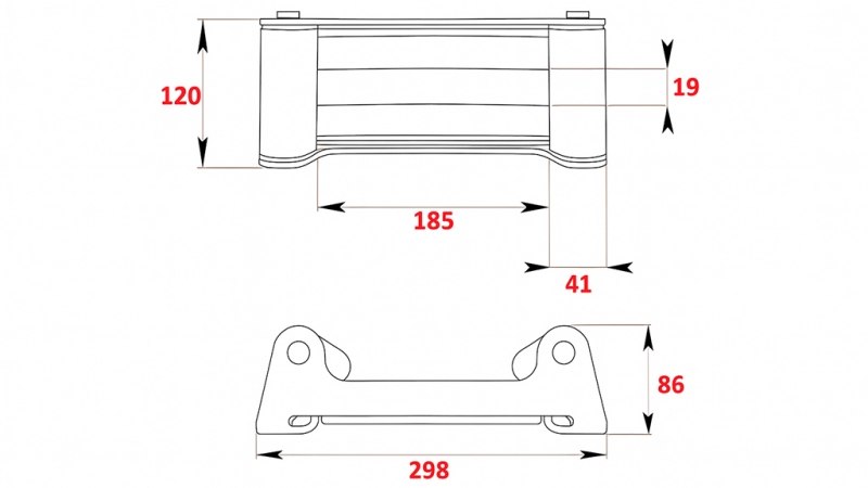 ROLLING GUIDE FOR STEEL CABLE DWM, DWH, DWT, DWHI 9000-22000