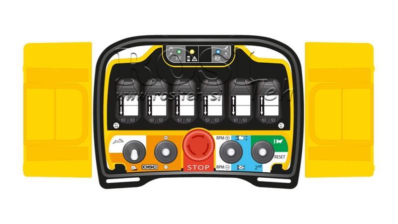 RADIO DALJINSKO UPRAVLJANJE - PROPORCIONALNO - ZEUS2 M6 10019 Standard