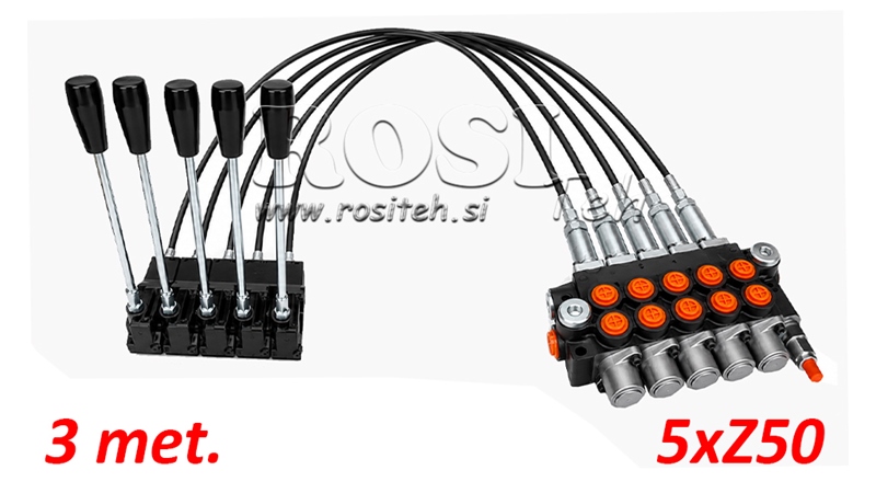 KIT 5xZ50 + JOYSTICK 1 POZ L3000