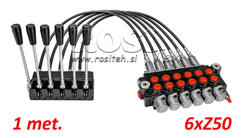 KIT 6xZ80 + JOYSTICK 1 POZICIJA L1000