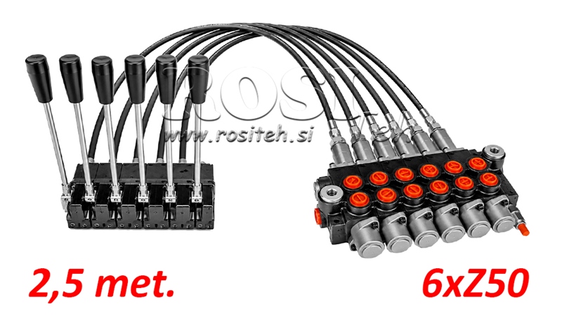 KIT 6xZ80 + JOYSTICK 1 POZICIJA L2500