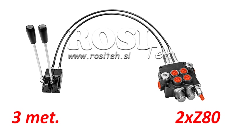 KIT 2xZ80 + JOYSTICK 1 POZICIJA L3000