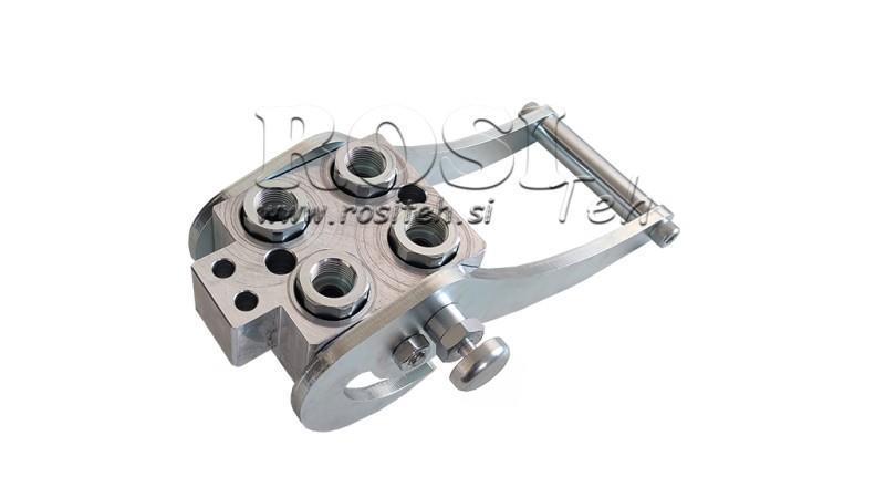 MULTI-FASTER KUPPLUNG 4-Wege BSP1/2 NEUE ART TRAKTOR TEIL