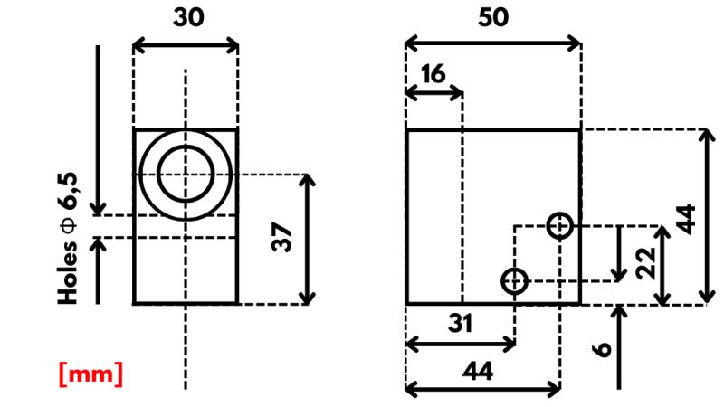 KUCŠTE ZA 2-SMJERNI HID. VENTIL REXROTH 3/8 40-LIT