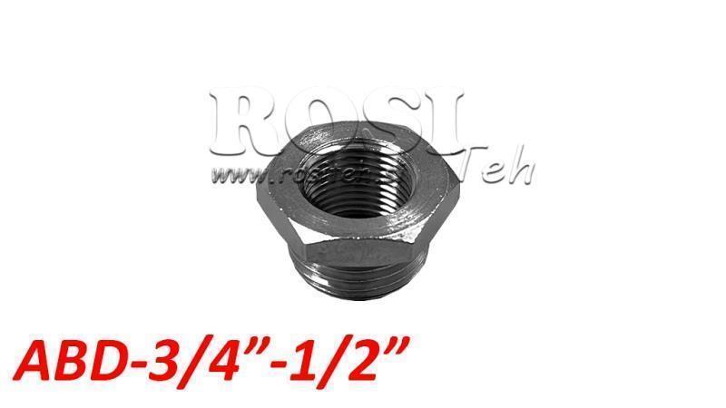 CONNETTORE RIDUTTORE PNEUMATICO CLASSICO ABD-034-012