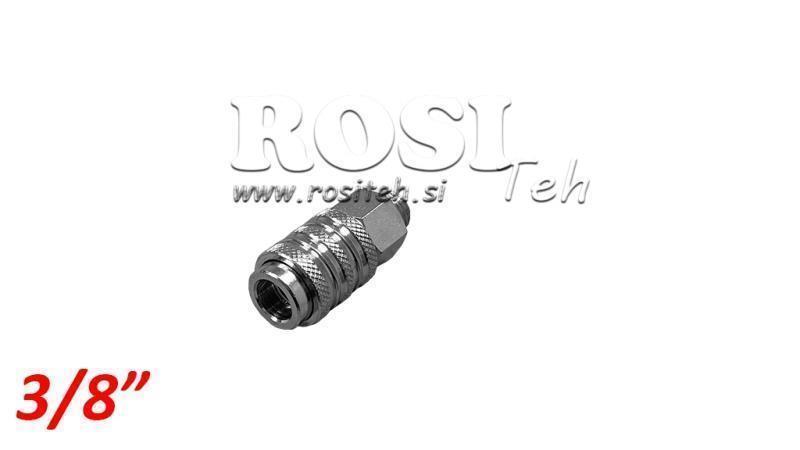 PNEUMATIKUS GYORS KAPCSOLÓ NŐI KÜLSŐ MENET G038 - DN7.2