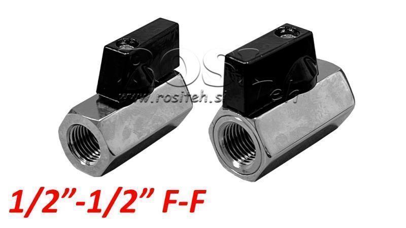 ZAWÓR KULOWY PNEUMATYCZNY VP-PIPE 012-012 F-F