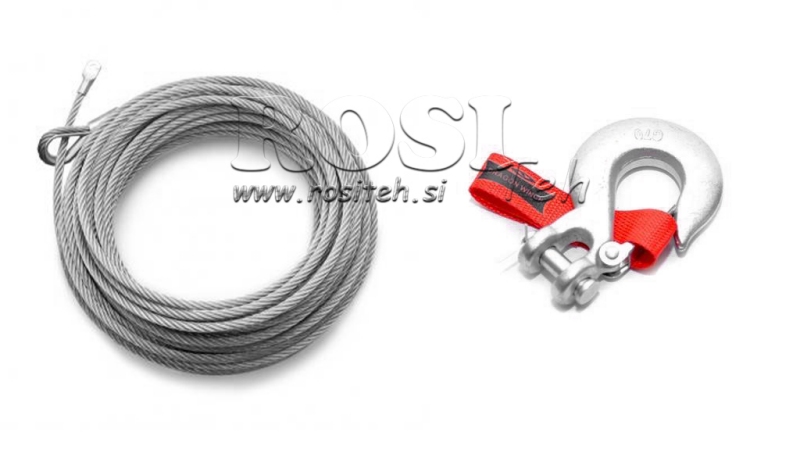 HYDRAULISCHE SEILWINDE DWHI 12000 HD - 5443 kg