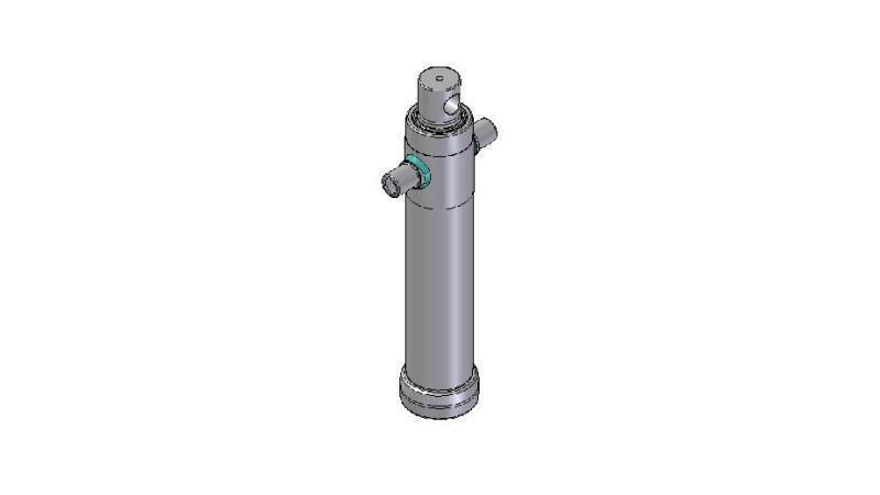 3025F -TELESKOPZYLINDER STANDARD/BOHRUNG 2 STUFEN HUB 895 DURCHMESSER 95