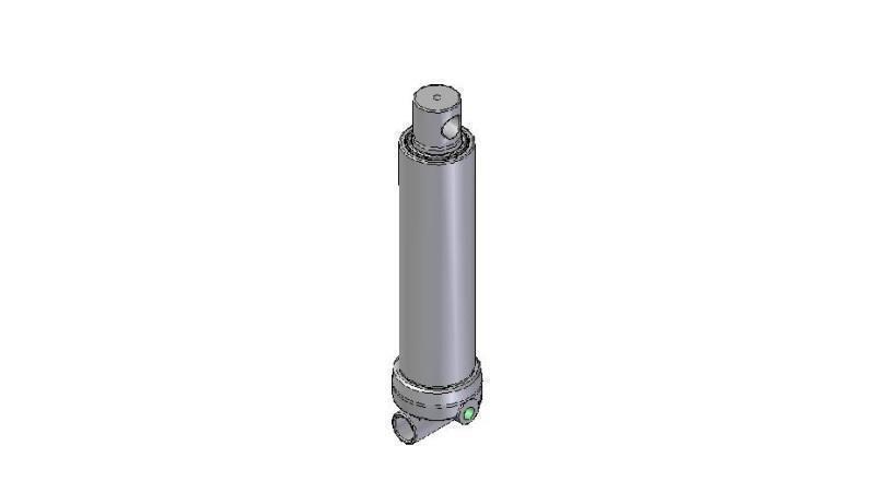 3622F -TELESCOPIC CYLINDER HOLE - HOLE 2 DEGREES STROKE 595 FI 95