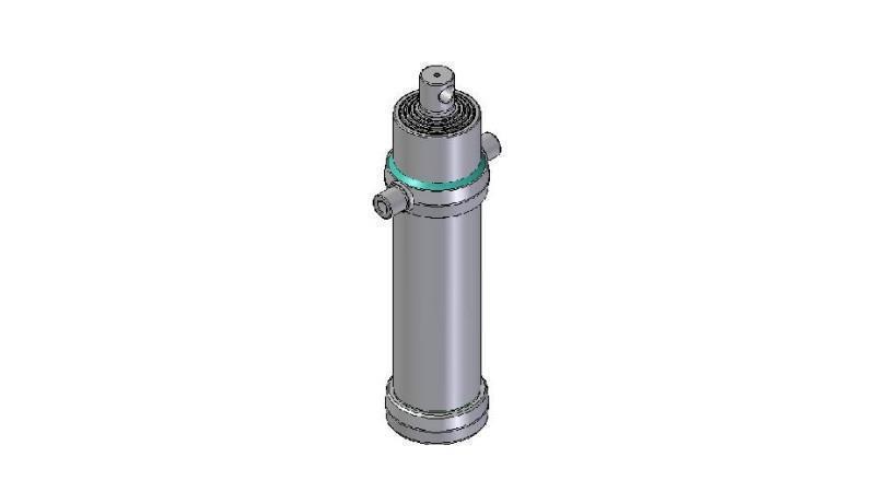 5015F -TELESCOPIC CYLINDER STANDARD/HOLE 5 STAGES STROKE 2990 FI 170