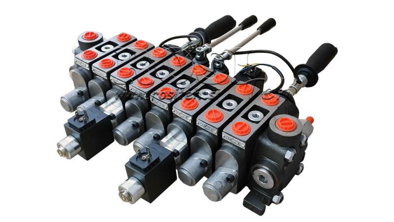 HIDRAULSKI VENTIL HIAB 8xPC70 2x JOYSTICK - ELEKTRIČNA KONTROLA 12V