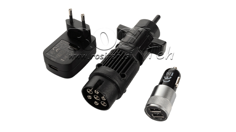 KIT LUCI MAGNETICHE A LED - WIRELESS 12/24V CANBUS