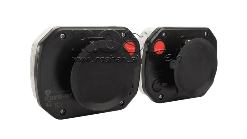 KIT LUCI MAGNETICHE A LED - WIRELESS 12/24V CANBUS