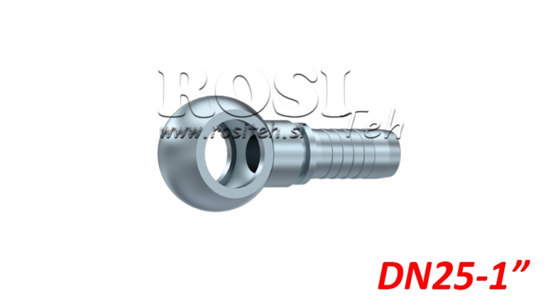 HIDRAULIČNI PRIKLJUČAK RNR OČNI DN25-1