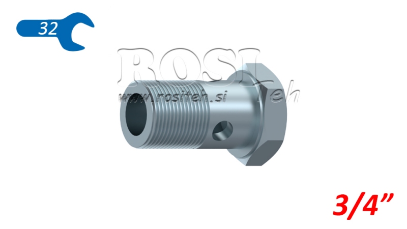 HYDRAULICZNY HOLLOW BOLT 3/4