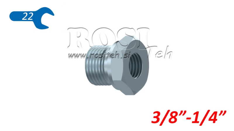 HYDRAULICKÝ ADAPTÉR SAMEC–SAMICA 3/8-1/4