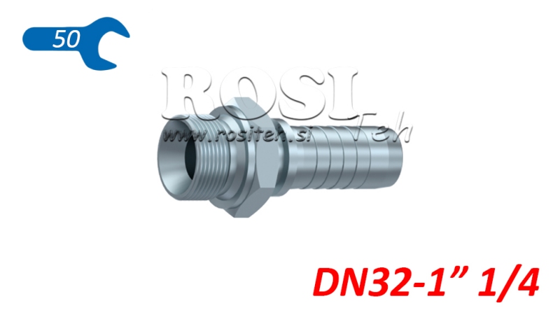 COLLEGAMENTO IDRAULICO BSP MASCHIO DN32-1 1/4
