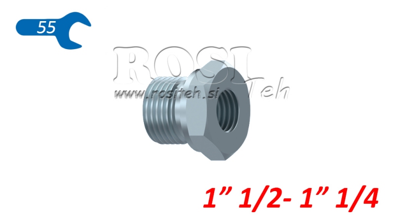 HYDRAULISK ADAPTER HAN-HUN 1 1/2- 1 1/4