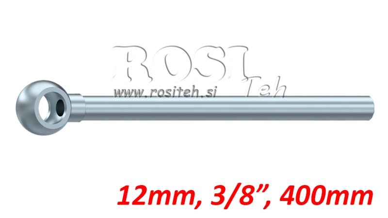 TUBO METALLICO BANJO 3/8 500mm