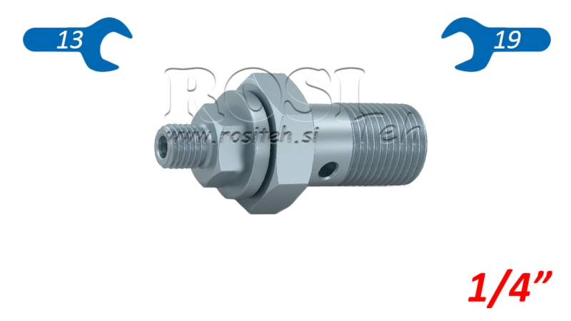 HYDRAULISCHER DÄMPFUNGSHOHLENSCHRAUBE 1/4