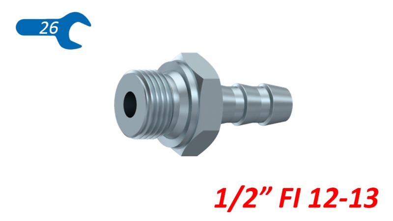 HIDRAULIKUS IDOM FÉRFI 1/2 ZA GUMI CSŐ FI 12-13