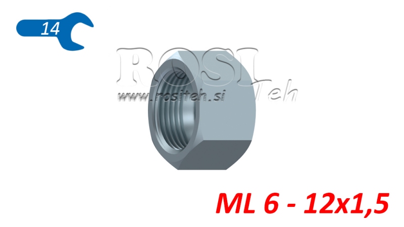 HIDRAULIKUS ANYA ML 6 - 12x1,5