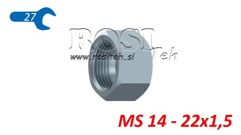 HYDRAULIC NUT MS 14 - 22X1.5