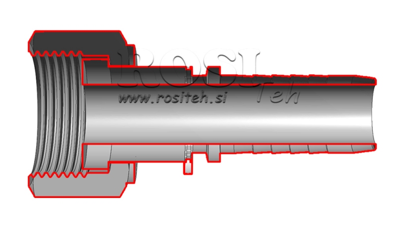 ΥΔΡΑΥΛΙΚΗ ΣΥΝΔΕΣΗ DKORFS ΘΗΛΥΚΟ DN6-11/16-16