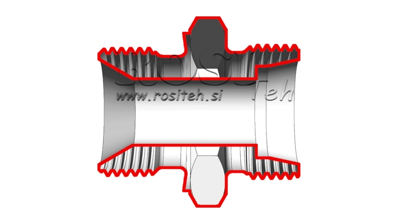 HIDRAULIČNI DVOSTRUKI VIJAK AL12-BSP1/2