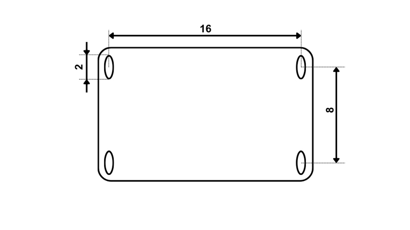 PODEŠIVA NAVOJNA POTPORNA NOGA (VISINA 635 mm - HOD 370 mm) - 4.500 kg