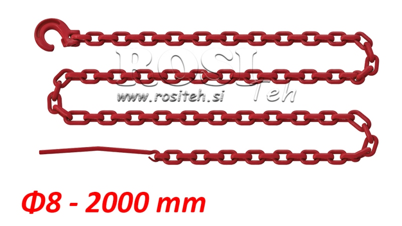 ŠUMARSKI LANAC vel.8-2000mm