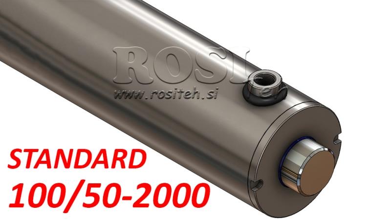 HIDRAULIKUS HENGER STANDARD 100/50-2000