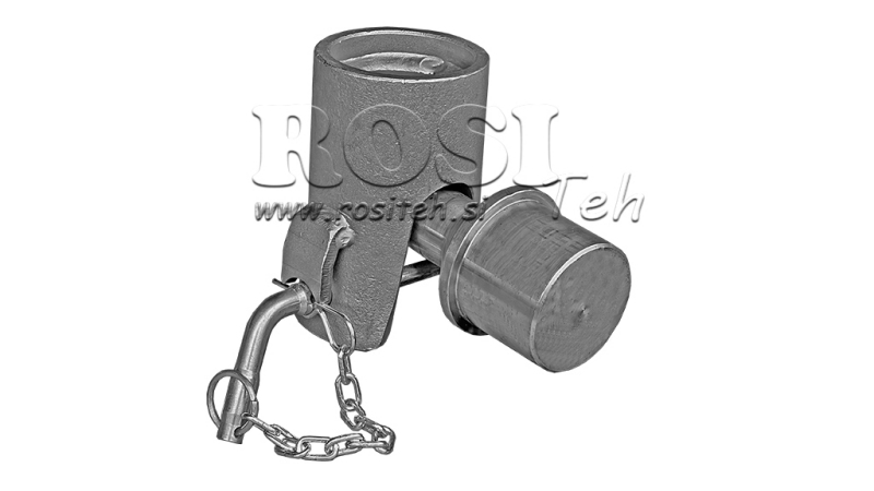 KULA WYPUSTOWA DO WYWROTKI fi76 LEWA eco