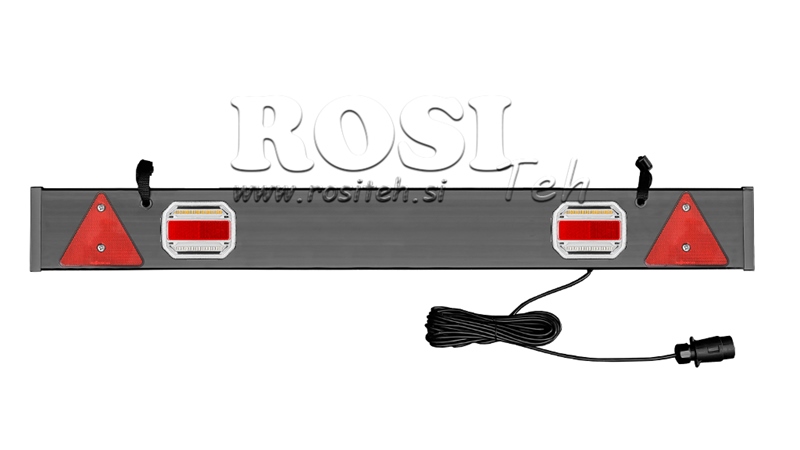 KOMPLETNÍ SADA LED SVĚTEL PRO PŘÍVĚS 12/24V