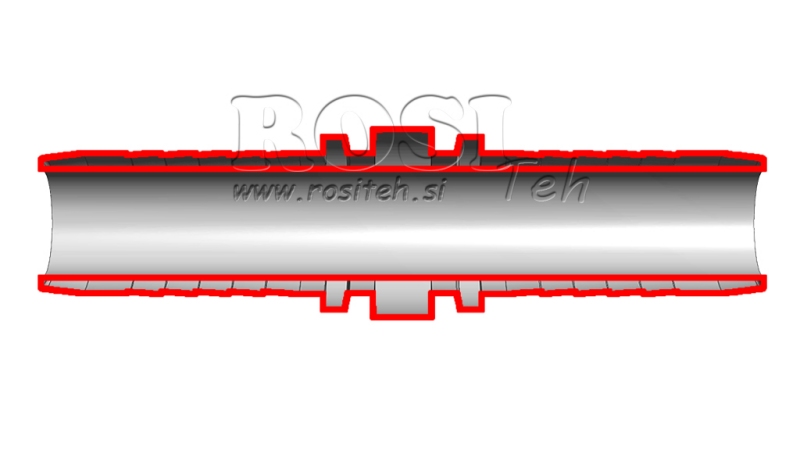 HYDRAULIC CONNECTING ELEMENT FOR PIPE DN08