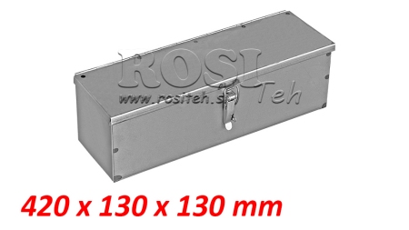 FÉM BOX 420x130x130 